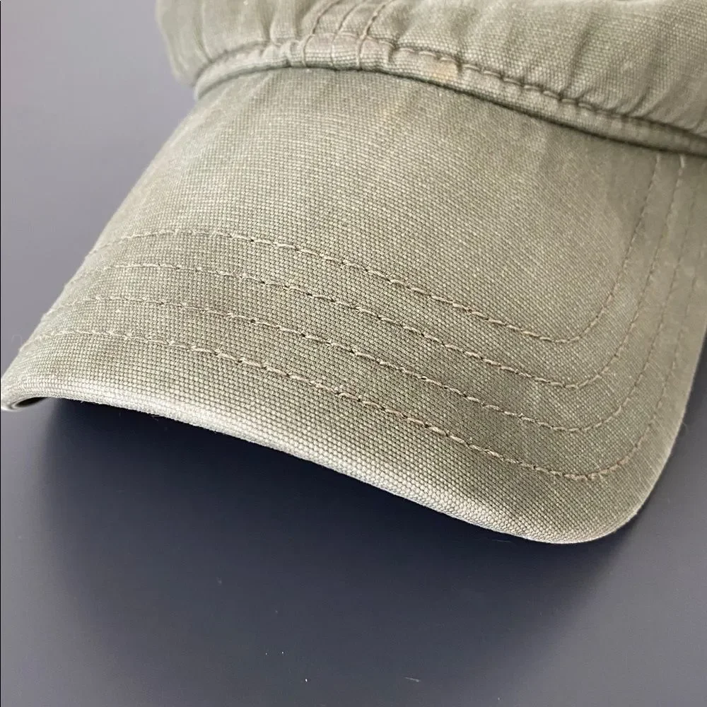 Prana Sage Green Distressed Cap OS Hiking Outdoor Yoga Granola Girl